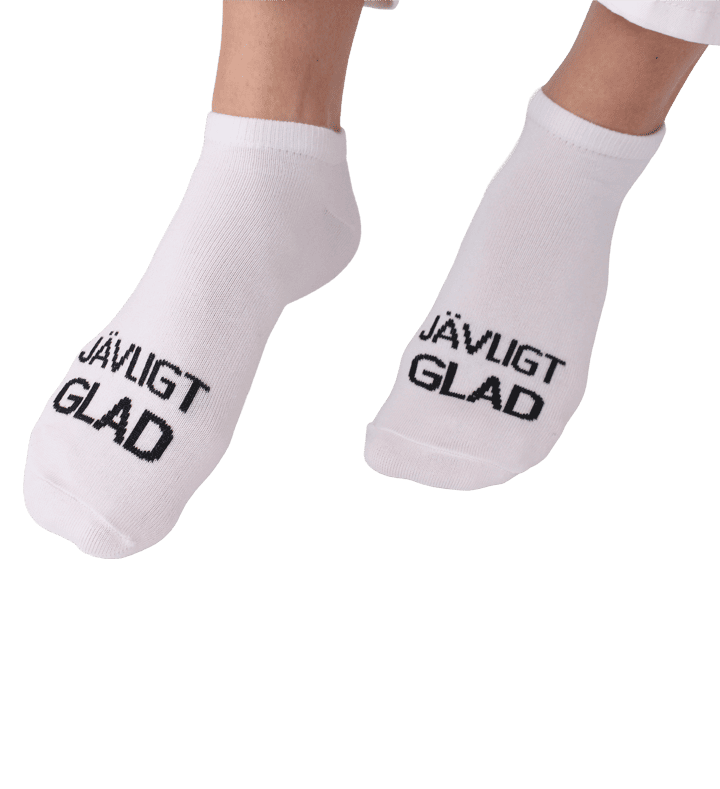 Jævla glade ankel sokker