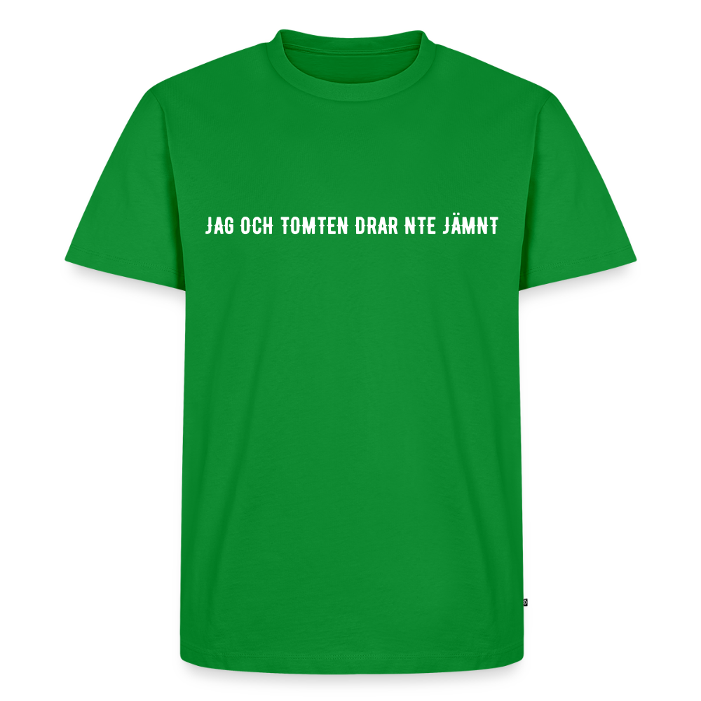 JAG OCH TOMTEN DRAR INTE JÄMNT Men’s Premium T-Shirt - green