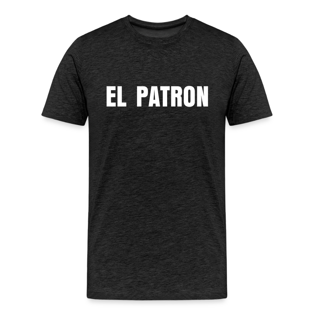 EL PATRON premium T-Shirt herr - charcoal grey