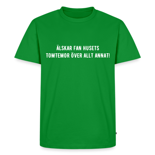 ÄLSKAR FAN HUSETS TOMTEMOR  Men’s Premium T-Shirt - green