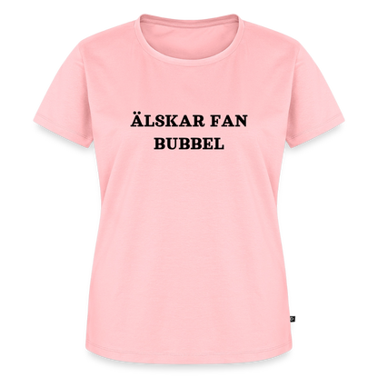 ÄLSKAR FAN BUBBEL premium T-Shirt dam - rose