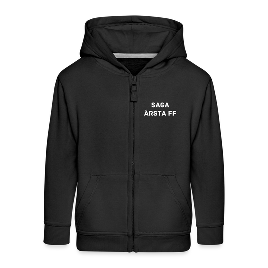 Saga Premium Zip Hoodie - black