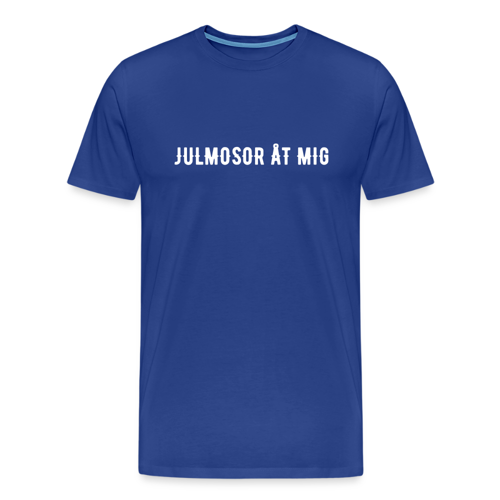 JULMOSOR ÅT MIG Men’s Premium T-Shirt - royal blue
