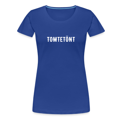 TOMTETÖNT Women’s Premium T-Shirt - royal blue