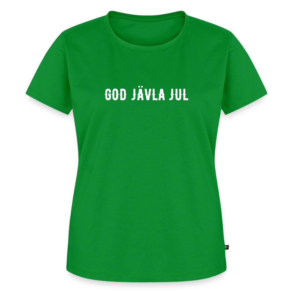 GOD JÄVLA JUL Women’s Premium T-Shirt - green