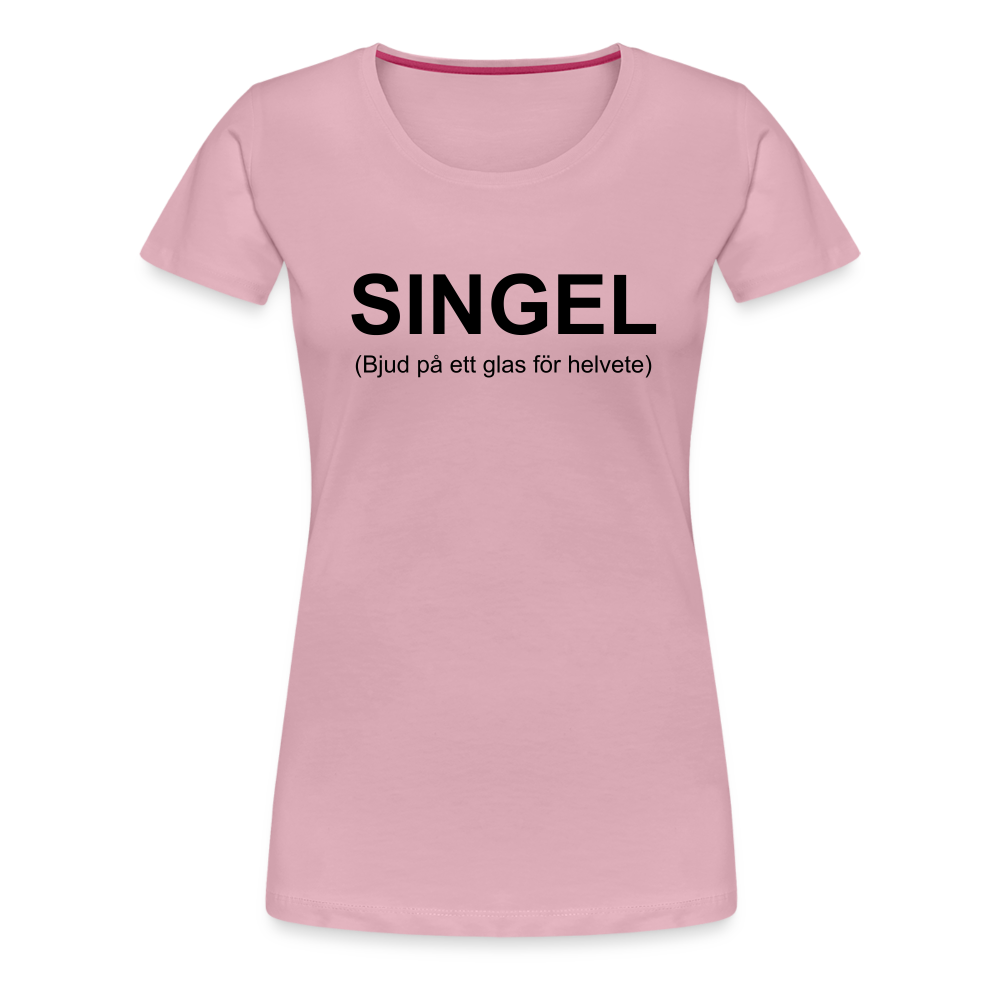 SINGEL premium T-Shirt dam - rose shadow