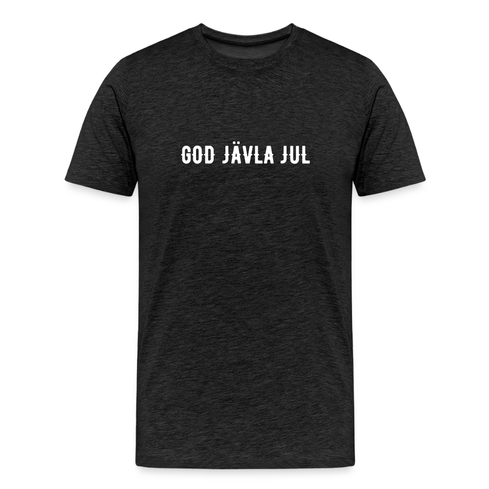 GOD JÄVLA JUL  Men’s Premium T-Shirt - charcoal grey