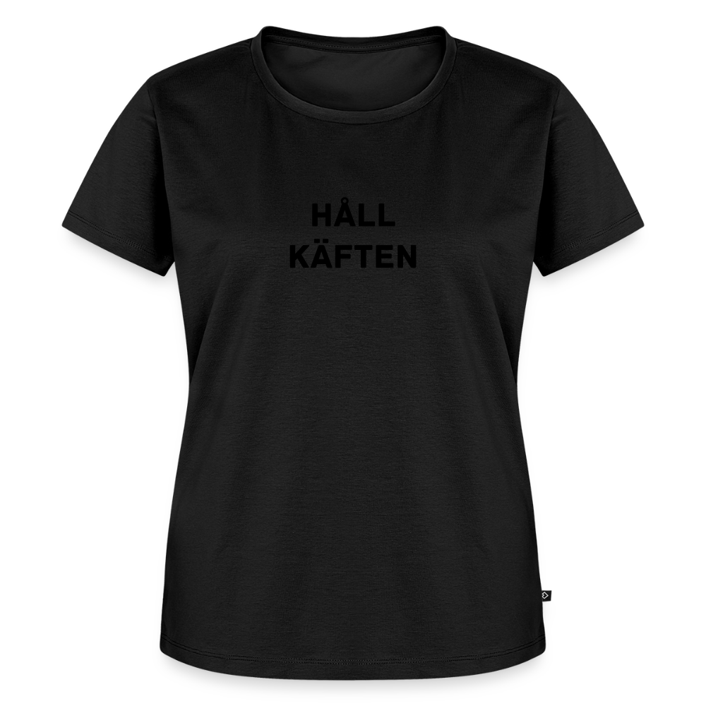 HÅLL KÄFTEN premium T-Shirt dam - black