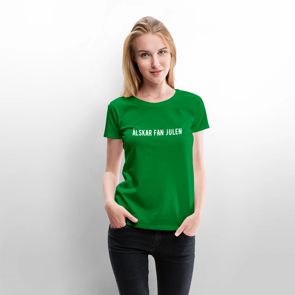 ÄLSKAR FAN JULEN Women’s Premium T-Shirt - green