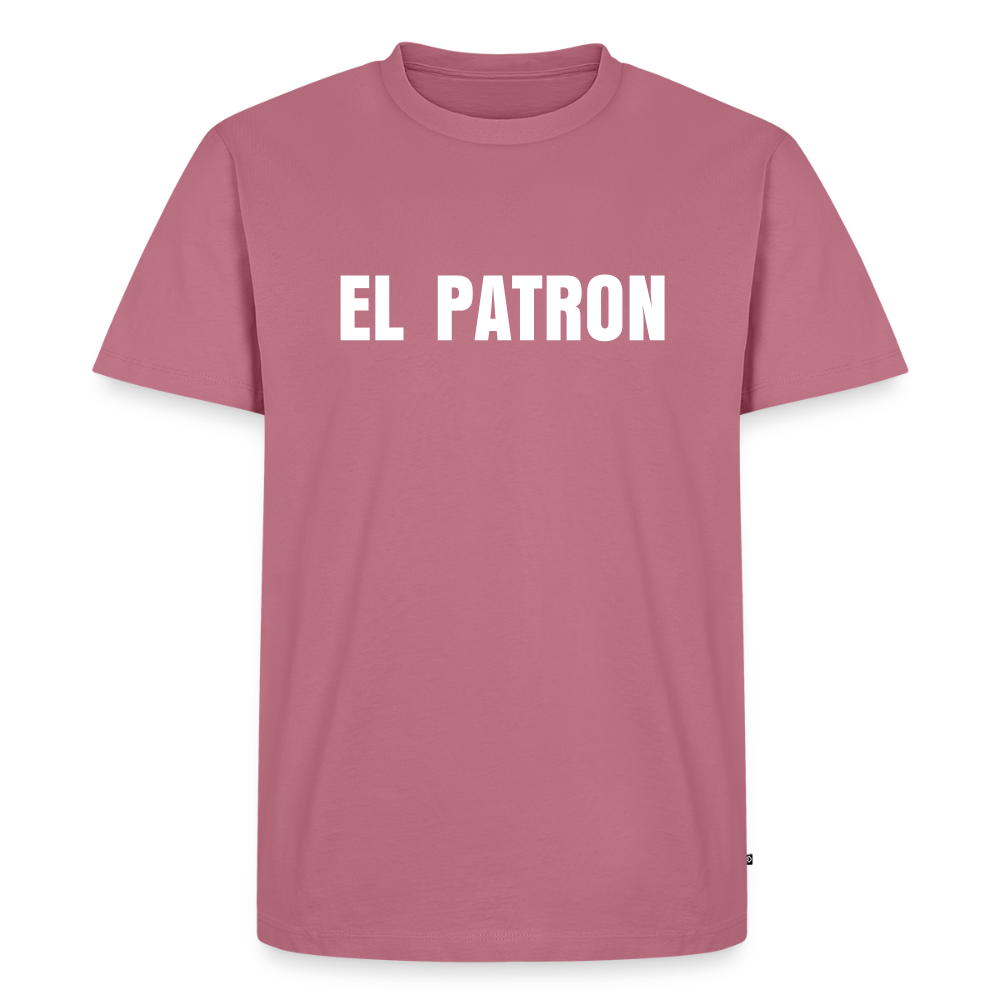 EL PATRON premium T-Shirt herr - mauve