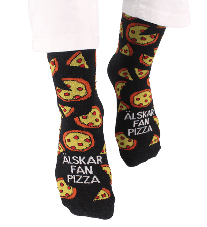 ÄLSKAR FAN PIZZA Strumpor