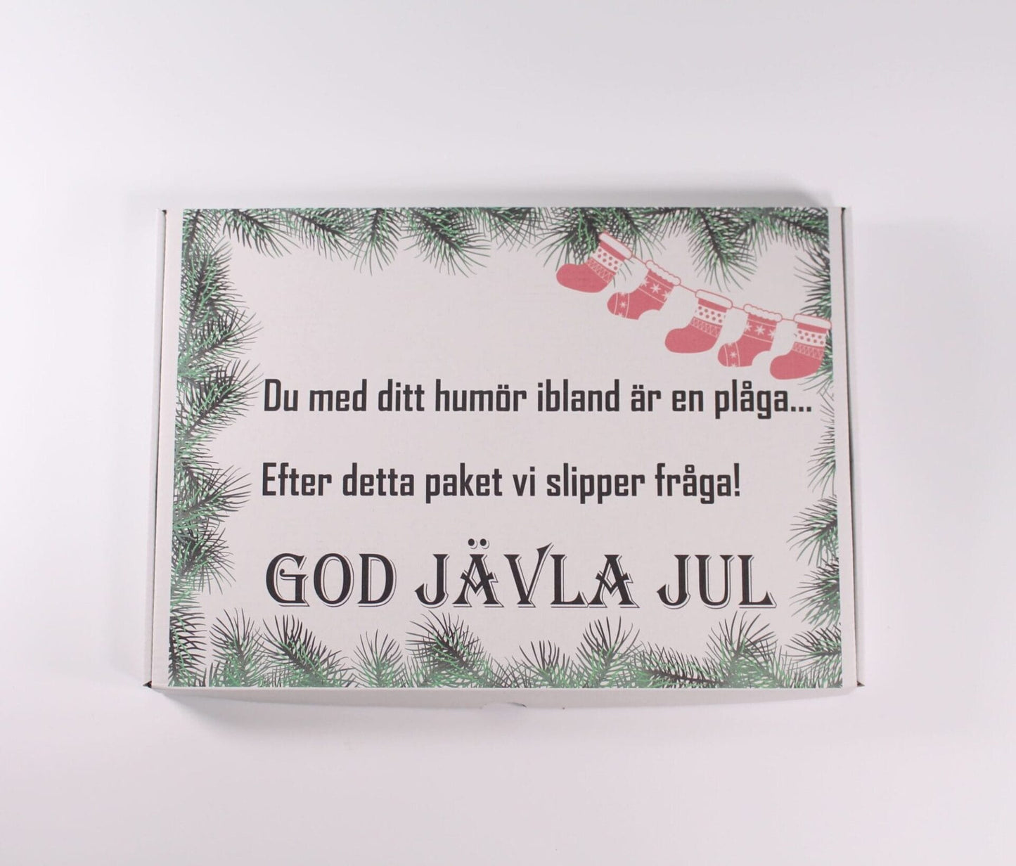 Julklapp med passande rim!