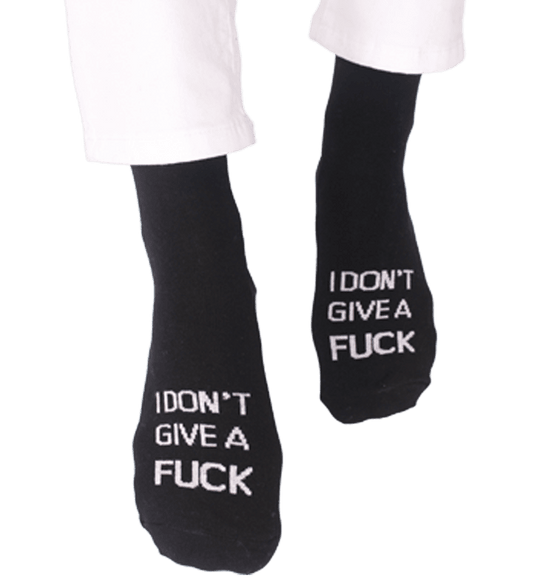 Jeg gir ikke en faen sokker