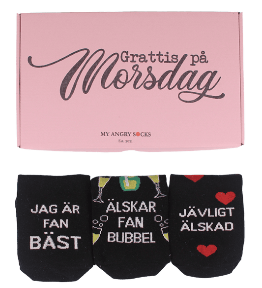 Three socks on Mother's Day!