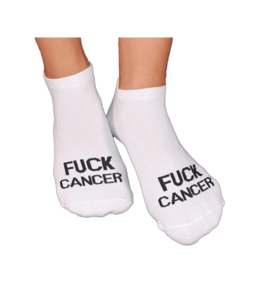 FUCK CANCER Ankelstrumpor